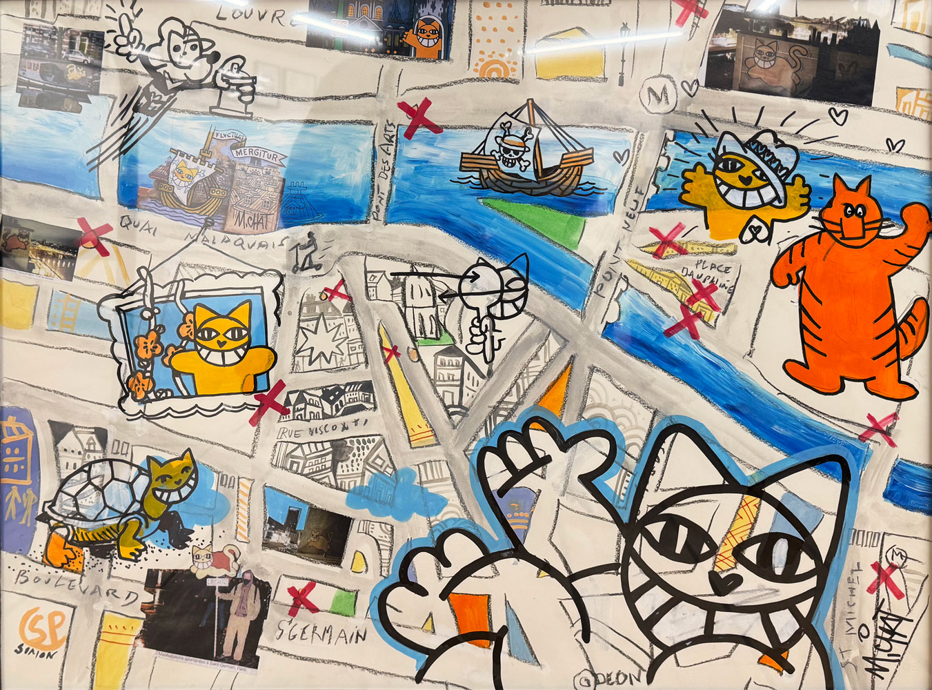 Autour du Pont des Arts, 2025