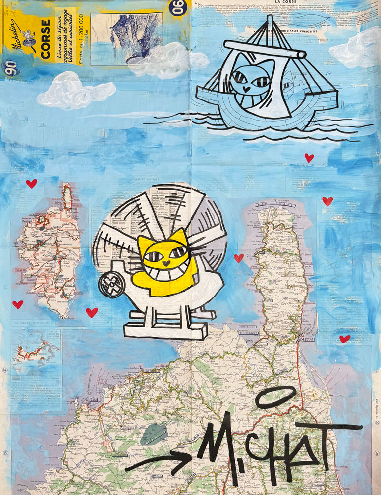 Carte du Nord de la Corse, 2024
