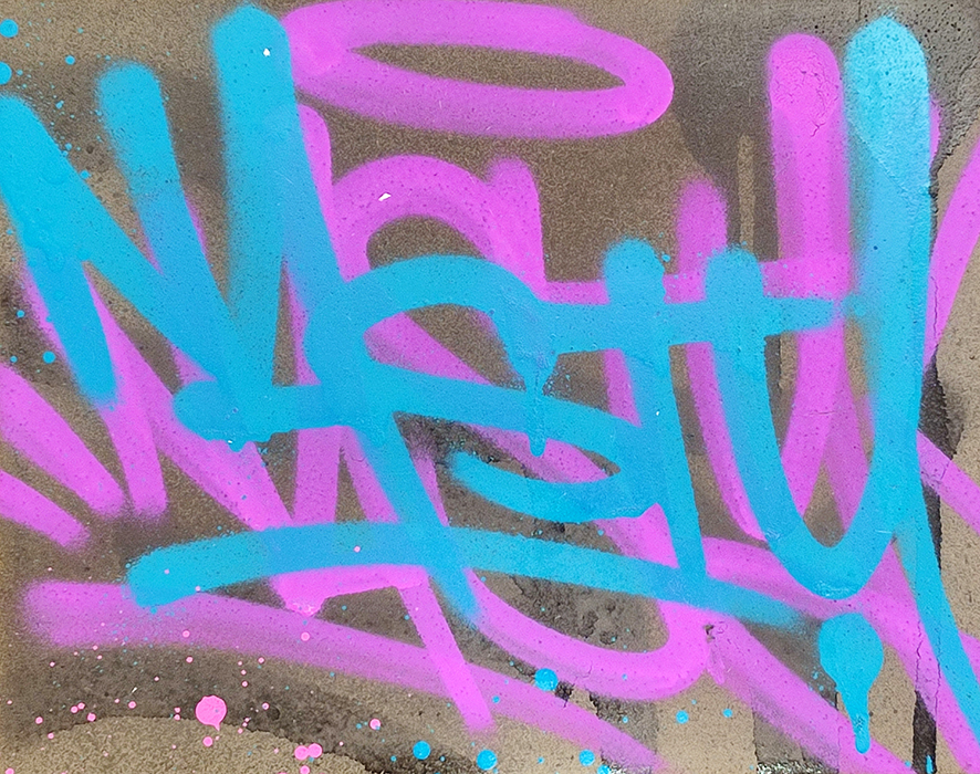 NASTY (rose/bleu), 2022