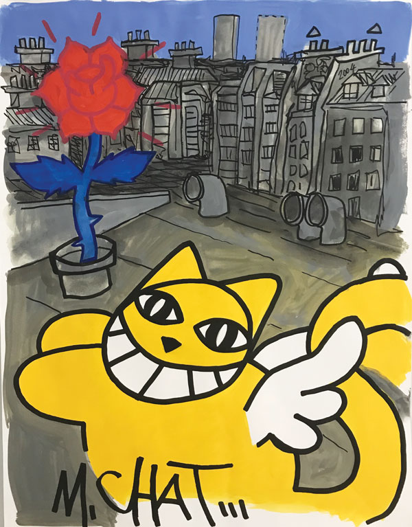 Pompidou et le Chat, 2018